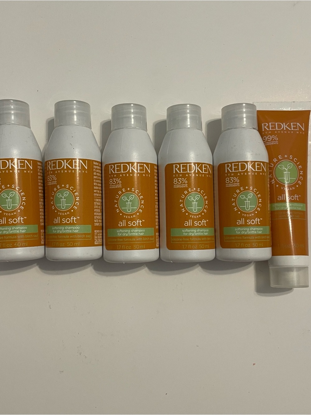 Redken All Soft Hydrating Shampoo & Conditioner - Travel Bundle
